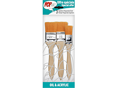 Комплект от синтетичен косъм - 3 броя<br>Размери: 25 мм, 40 мм, 50 мм