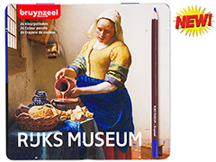 Комплект 24 цветни моливи Млекарката