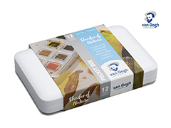 Комплект акварелни бои Van Gogh Shades of Nature 12 цвята