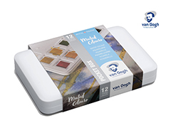 Комплект акварелни бои Van Gogh Muted Colours 12 цвята