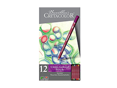 Професионални цветни моливи KARMINA 12 цвята