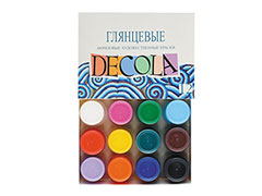 Комплект акрилни бои Decola гланц 12 цвята
