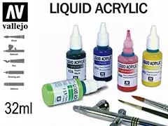 Течни акрилни бои за Аерограф 32 мл